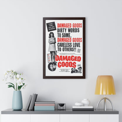 DAMAGED GOODS 1961 - Framed Movie Poster-The Sticker Space