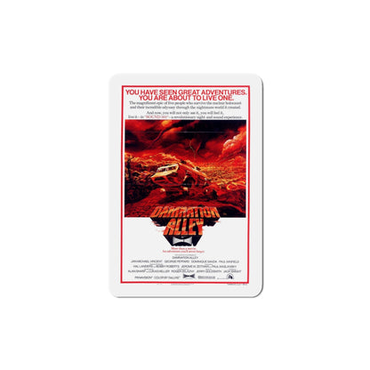 Damnation Alley 1977 Movie Poster Die-Cut Magnet-4 Inch-The Sticker Space