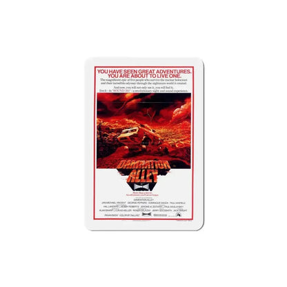 Damnation Alley 1977 Movie Poster Refrigerator Magnet 4 Inch - The Sticker Space