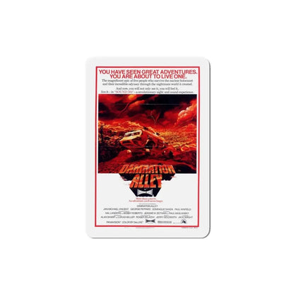 Damnation Alley 1977 Movie Poster Refrigerator Magnet - The Sticker Space