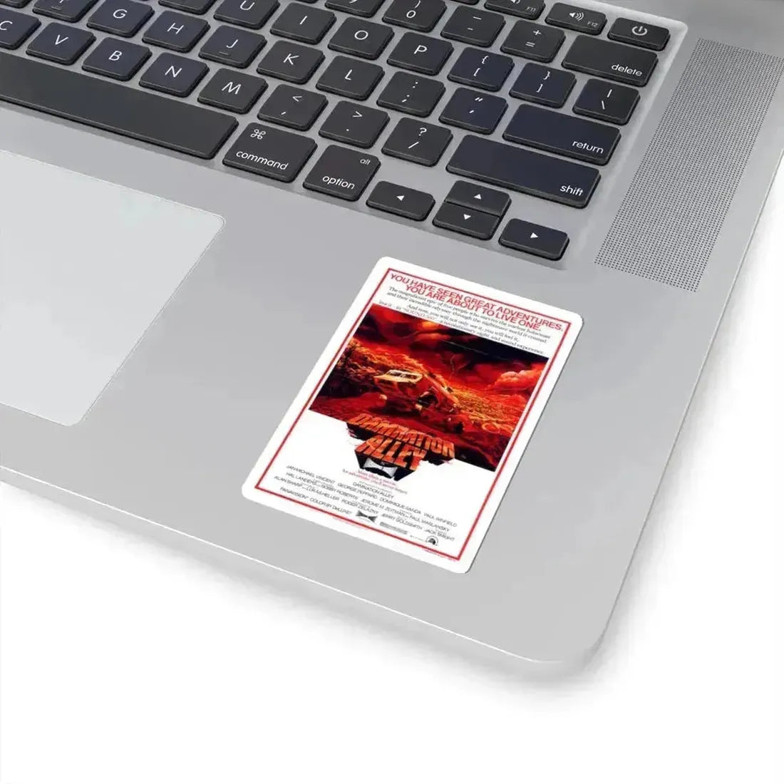 Damnation Alley 1977 Movie Poster - STICKER Vinyl Kiss-Cut Decal - The Sticker Space