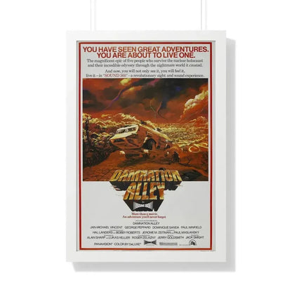 DAMNATION ALLEY (2) 1977 - Framed Movie Poster - The Sticker Space