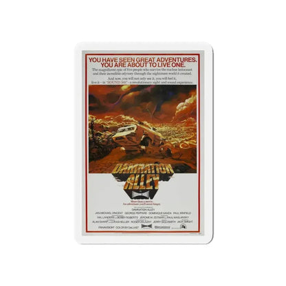 DAMNATION ALLEY (2) 1977 Movie Poster - Refrigerator Magnet - The Sticker Space