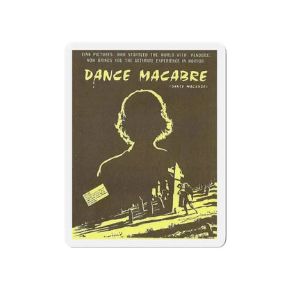 DANCE MACABRE 1986 Movie Poster - Refrigerator Magnet 5 Inch - The Sticker Space