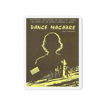DANCE MACABRE 1986 Movie Poster - Refrigerator Magnet - The Sticker Space