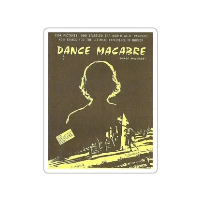 DANCE MACABRE 1986 Movie Poster STICKER Vinyl Die-Cut Decal - The Sticker Space