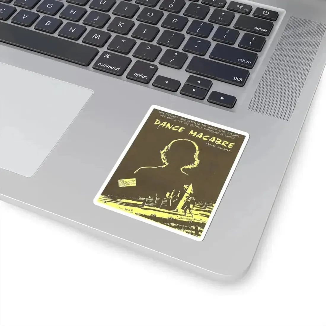 DANCE MACABRE 1986 Movie Poster - STICKER Vinyl Kiss-Cut Decal - The Sticker Space