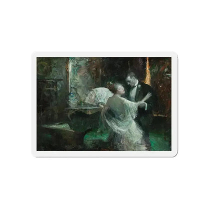 Dancers, 1921 (Magazine Illustration) Refrigerator Magnet 5 Inch - The Sticker Space
