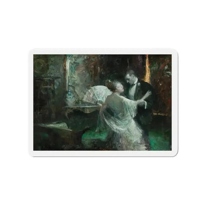 Dancers, 1921 (Magazine Illustration) Refrigerator Magnet - The Sticker Space