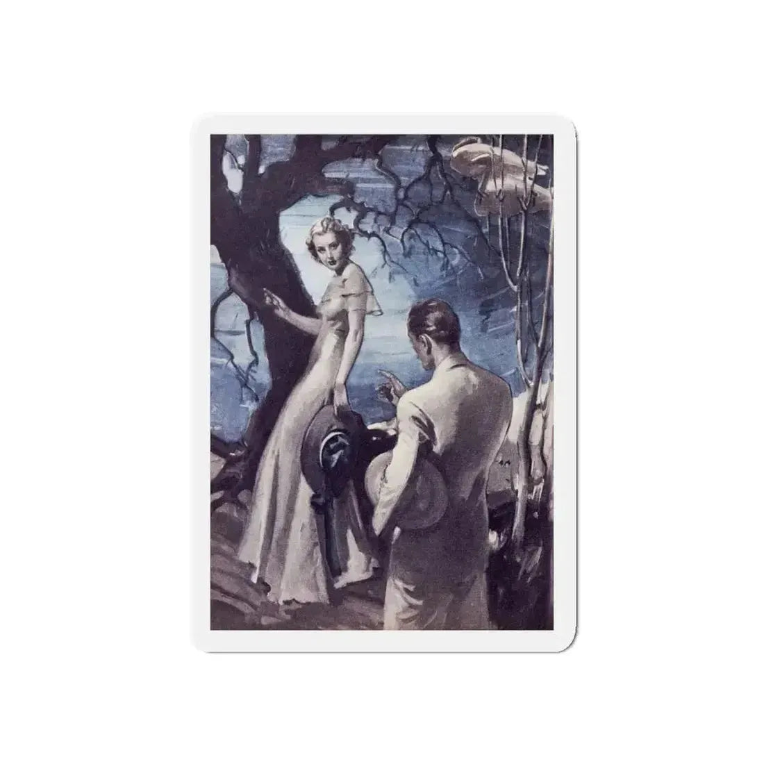 Dancing Daffodil, Redbook, April 1938 (Magazine Illustration) Refrigerator Magnet - The Sticker Space