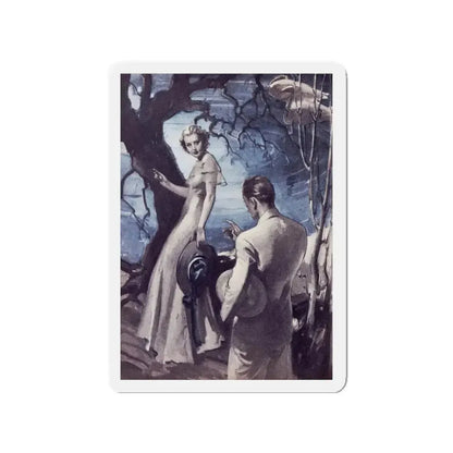 Dancing Daffodil, Redbook, April 1938 (Magazine Illustration) Refrigerator Magnet - The Sticker Space