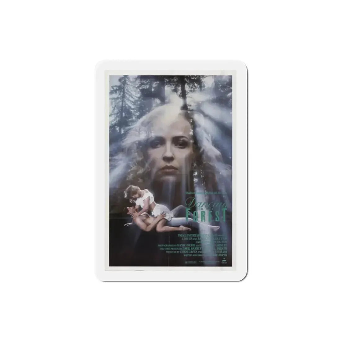 Dancing in the Forest 1989 Movie Poster Refrigerator Magnet - The Sticker Space