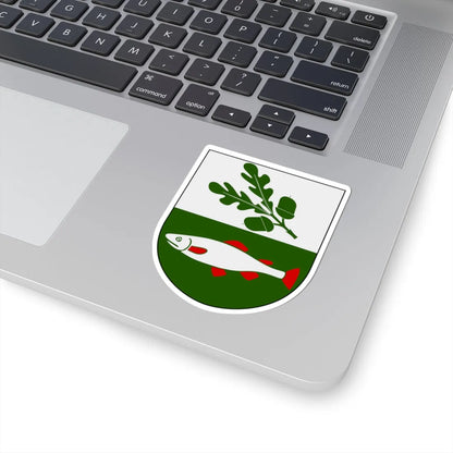 Danderyd köping vapen (Sweden) (Coat of Arms) STICKER Vinyl Kiss-Cut Decal - The Sticker Space