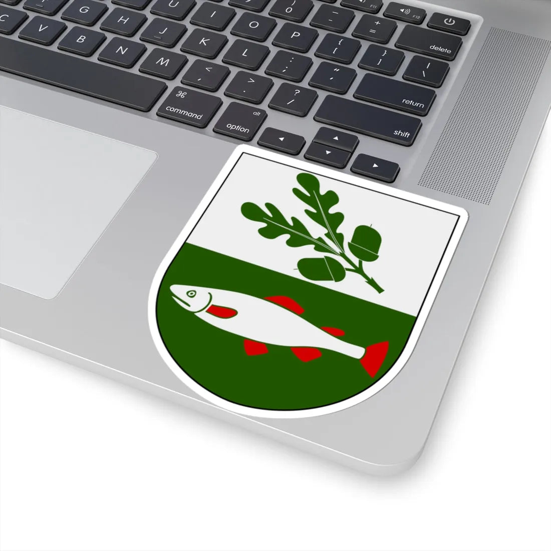 Danderyd köping vapen (Sweden) (Coat of Arms) STICKER Vinyl Kiss-Cut Decal - The Sticker Space