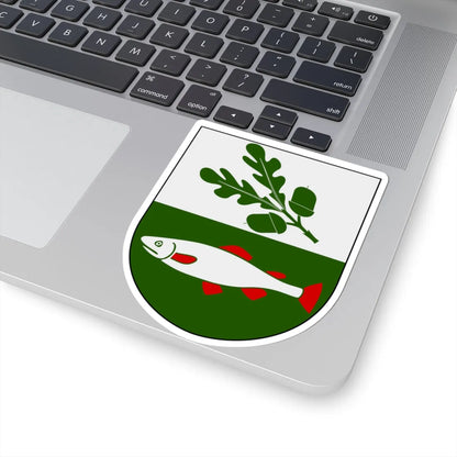 Danderyd köping vapen (Sweden) (Coat of Arms) STICKER Vinyl Kiss-Cut Decal - The Sticker Space