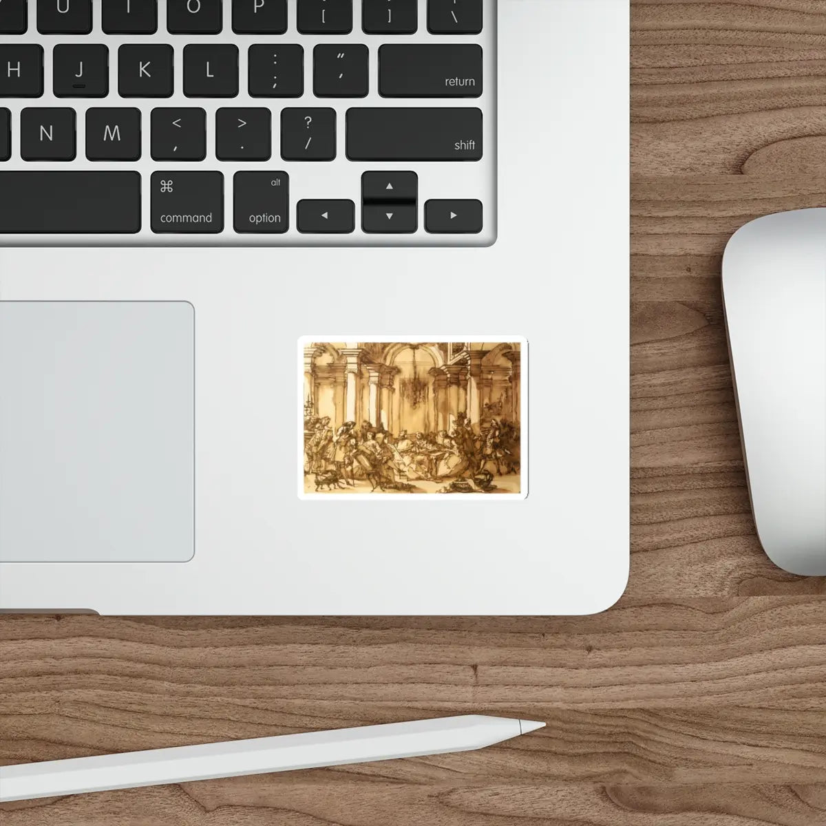 SKU:19625486179326321454 Sticker types:White Shape:Die-Cut Sizes:3" × 3"