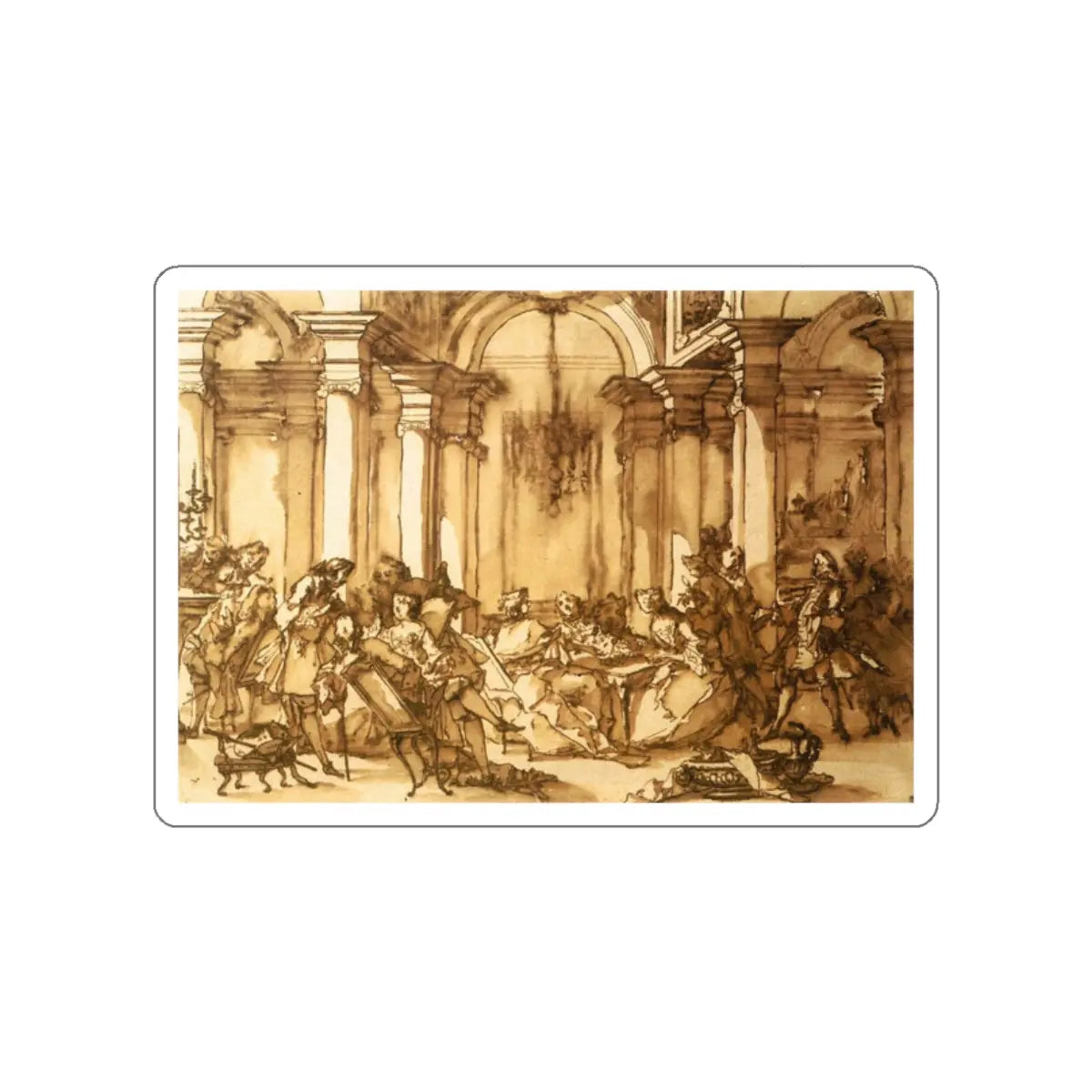 SKU:32478514019811078866 Sticker types:White Shape:Die-Cut Sizes:2" × 2"