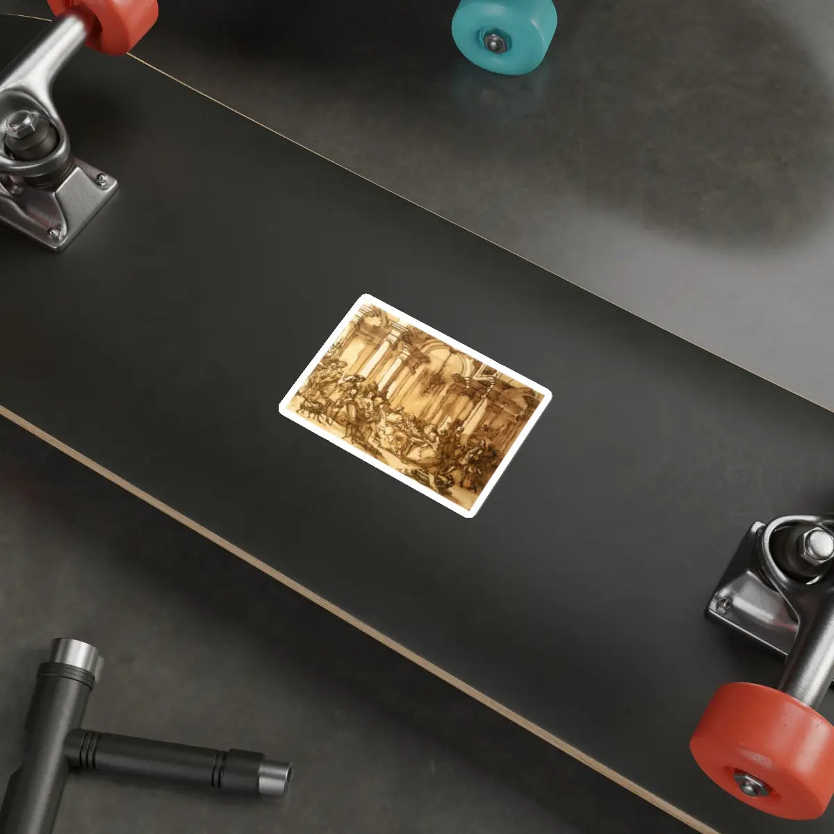 SKU:69732764305414056564 Sticker types:White Shape:Die-Cut Sizes:4" × 4"