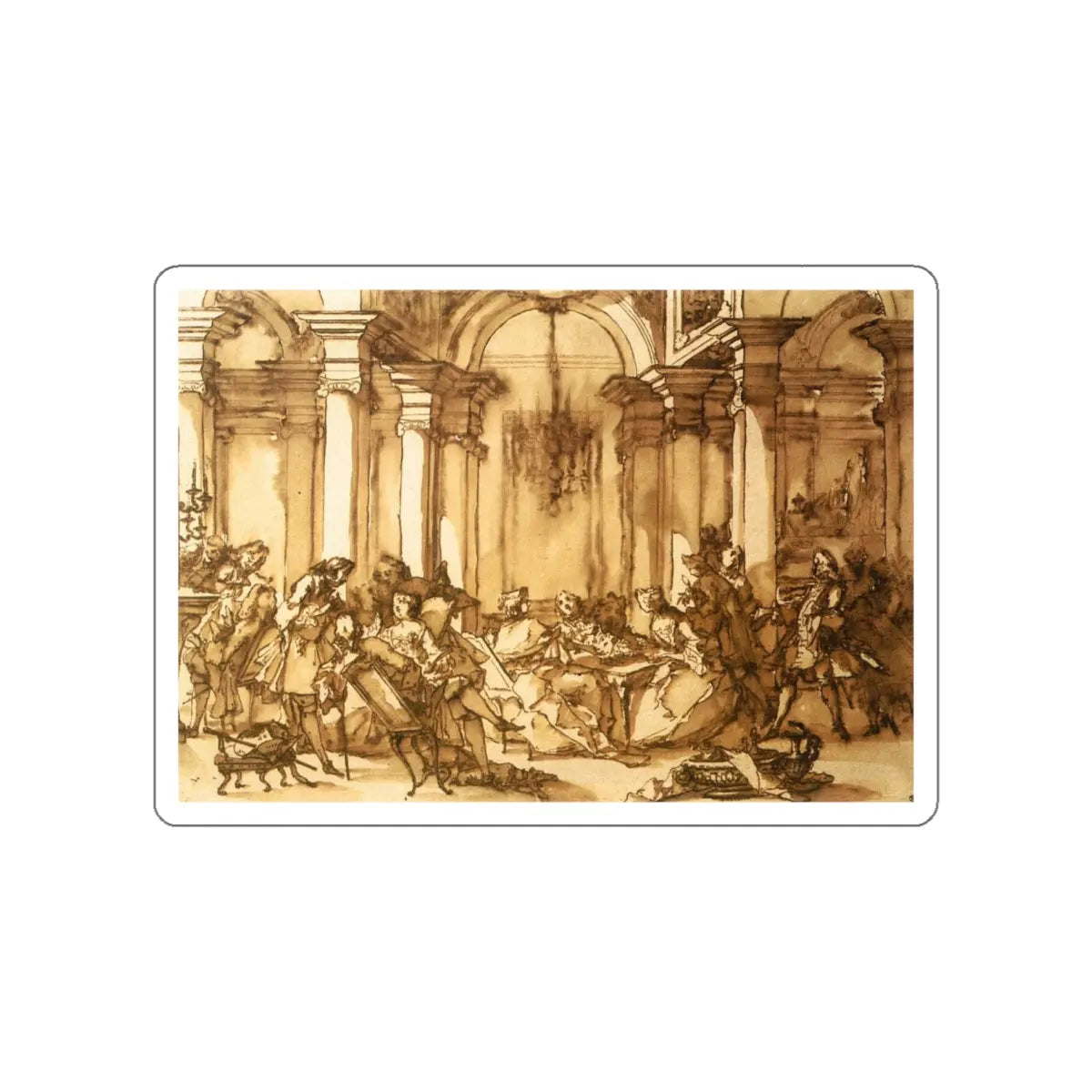 SKU:69732764305414056564 Sticker types:White Shape:Die-Cut Sizes:4" × 4"