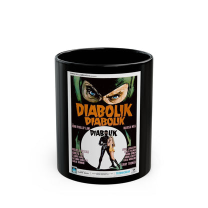 DANGER DIABOLIK (3) 1968 Movie Poster - Black Coffee Mug-11oz-The Sticker Space