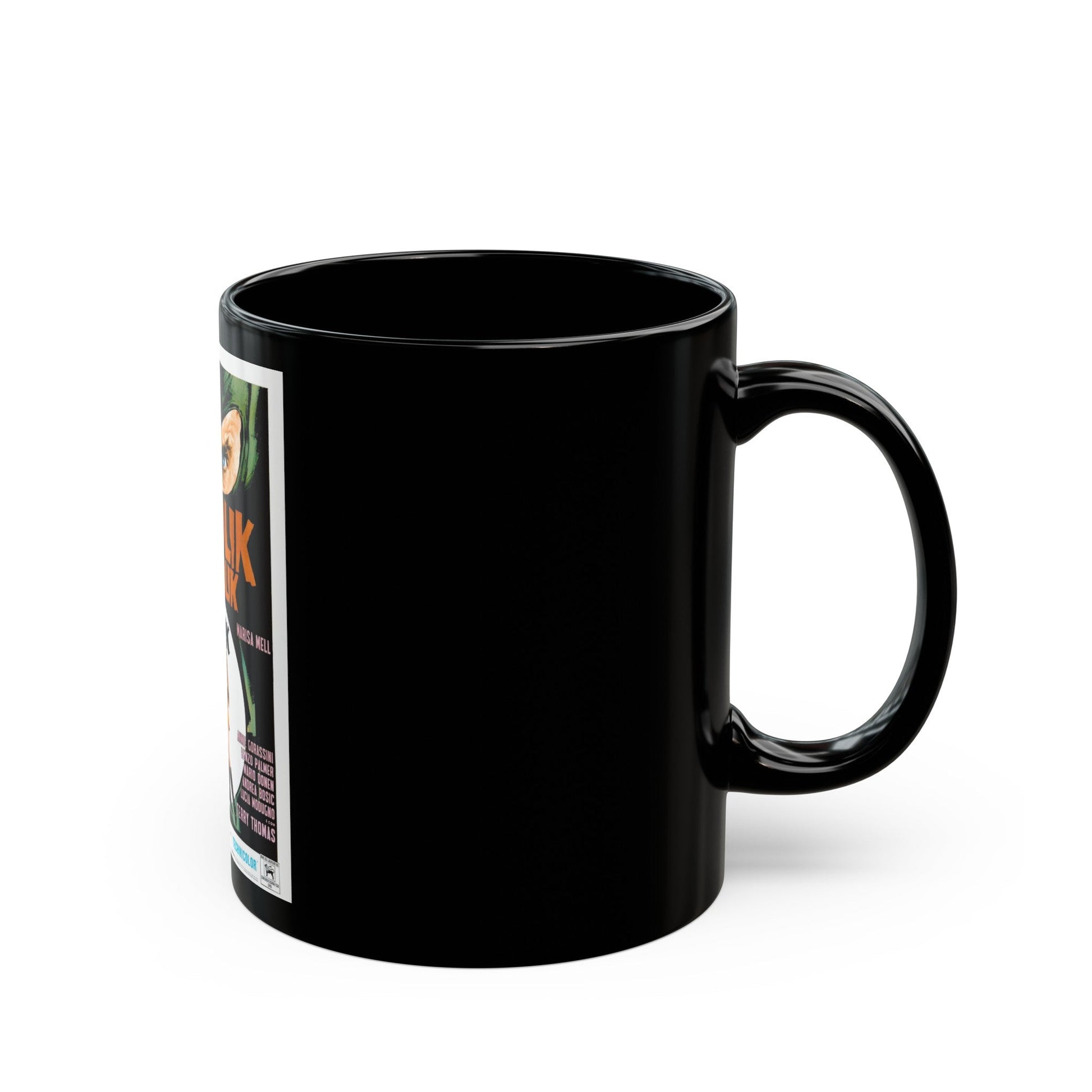 DANGER DIABOLIK (3) 1968 Movie Poster - Black Coffee Mug-The Sticker Space