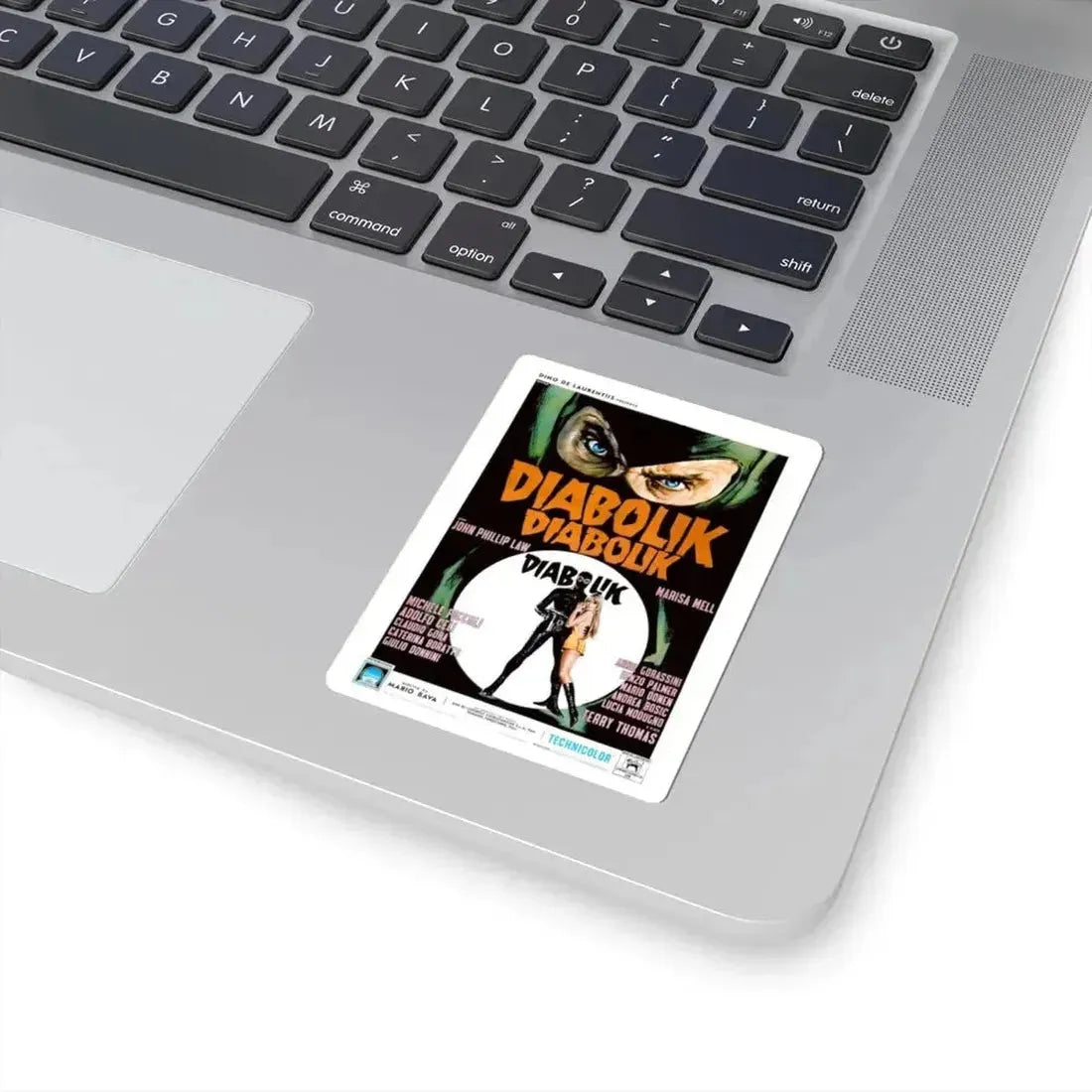 DANGER DIABOLIK (3) 1968 Movie Poster - STICKER Vinyl Kiss-Cut Decal - The Sticker Space