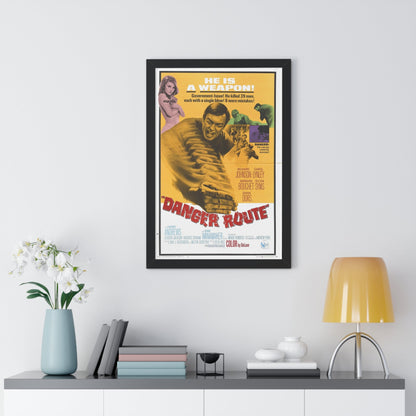 DANGER ROUTE 1967 - Framed Movie Poster-The Sticker Space