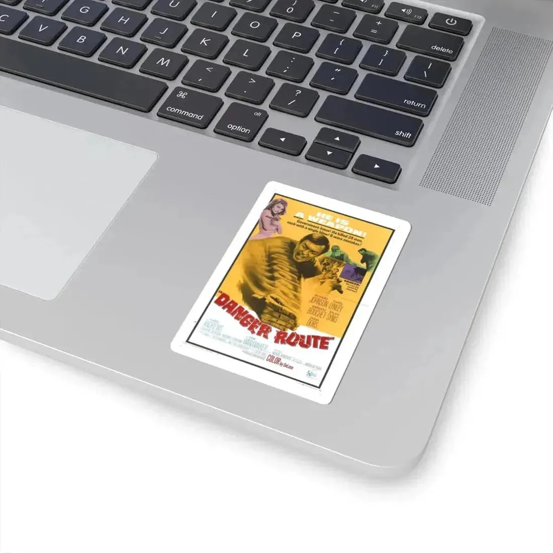 DANGER ROUTE 1967 Movie Poster - STICKER Vinyl Kiss-Cut Decal - The Sticker Space