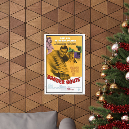 DANGER ROUTE 1967 - Paper Movie Poster-The Sticker Space