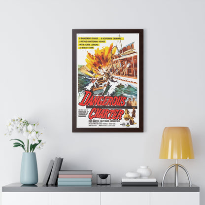 DANGEROUS CHARTER 1962 - Framed Movie Poster-The Sticker Space