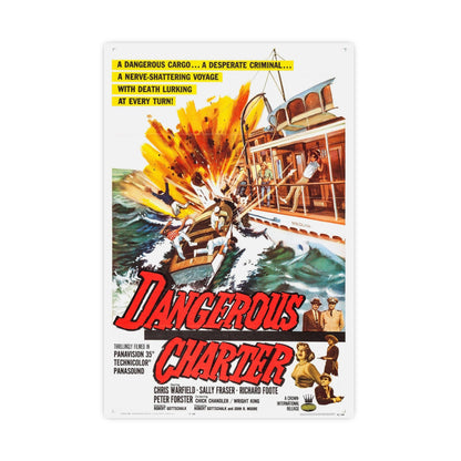 DANGEROUS CHARTER 1962 - Paper Movie Poster-16″ x 24″ (Vertical)-The Sticker Space