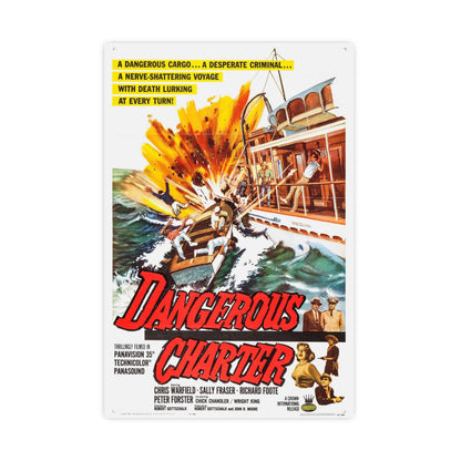 DANGEROUS CHARTER 1962 - Paper Movie Poster-20″ x 30″ (Vertical)-The Sticker Space