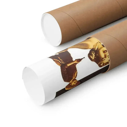 DANGEROUS CHARTER 1962 - Paper Movie Poster - The Sticker Space