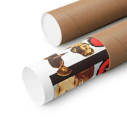 DANGEROUS CHARTER 1962 - Paper Movie Poster - The Sticker Space