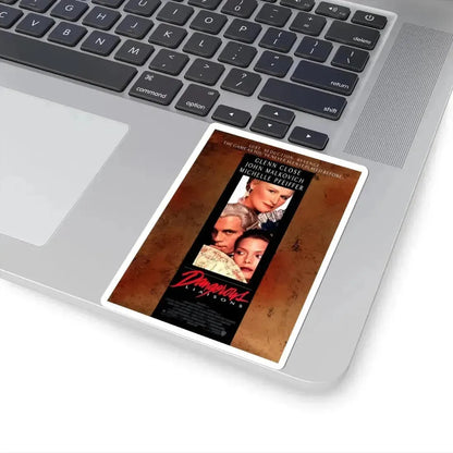 Dangerous Liaisons 1988 Movie Poster - STICKER Vinyl Kiss-Cut Decal - The Sticker Space