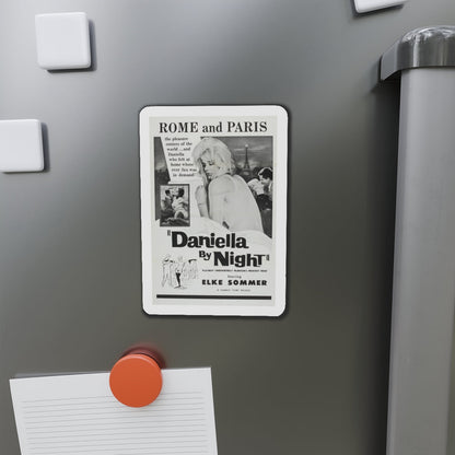 DANIELLA BY NIGHT 1961 Movie Poster - Die-Cut Magnet-The Sticker Space