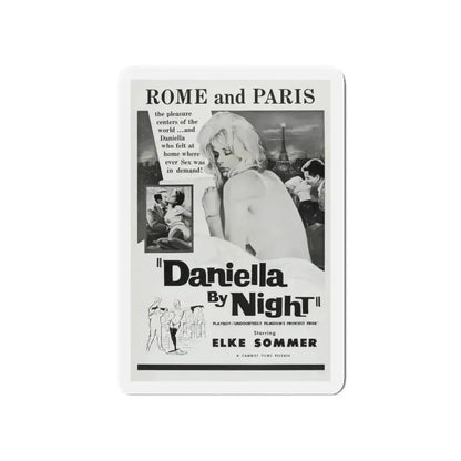 DANIELLA BY NIGHT 1961 Movie Poster - Refrigerator Magnet - The Sticker Space