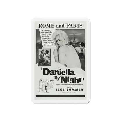 DANIELLA BY NIGHT 1961 Movie Poster - Refrigerator Magnet - The Sticker Space