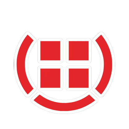 Danish Defence logo w-out crown (Denmark) (Coat of Arms) STICKER Vinyl Kiss-Cut Decal - The Sticker Space