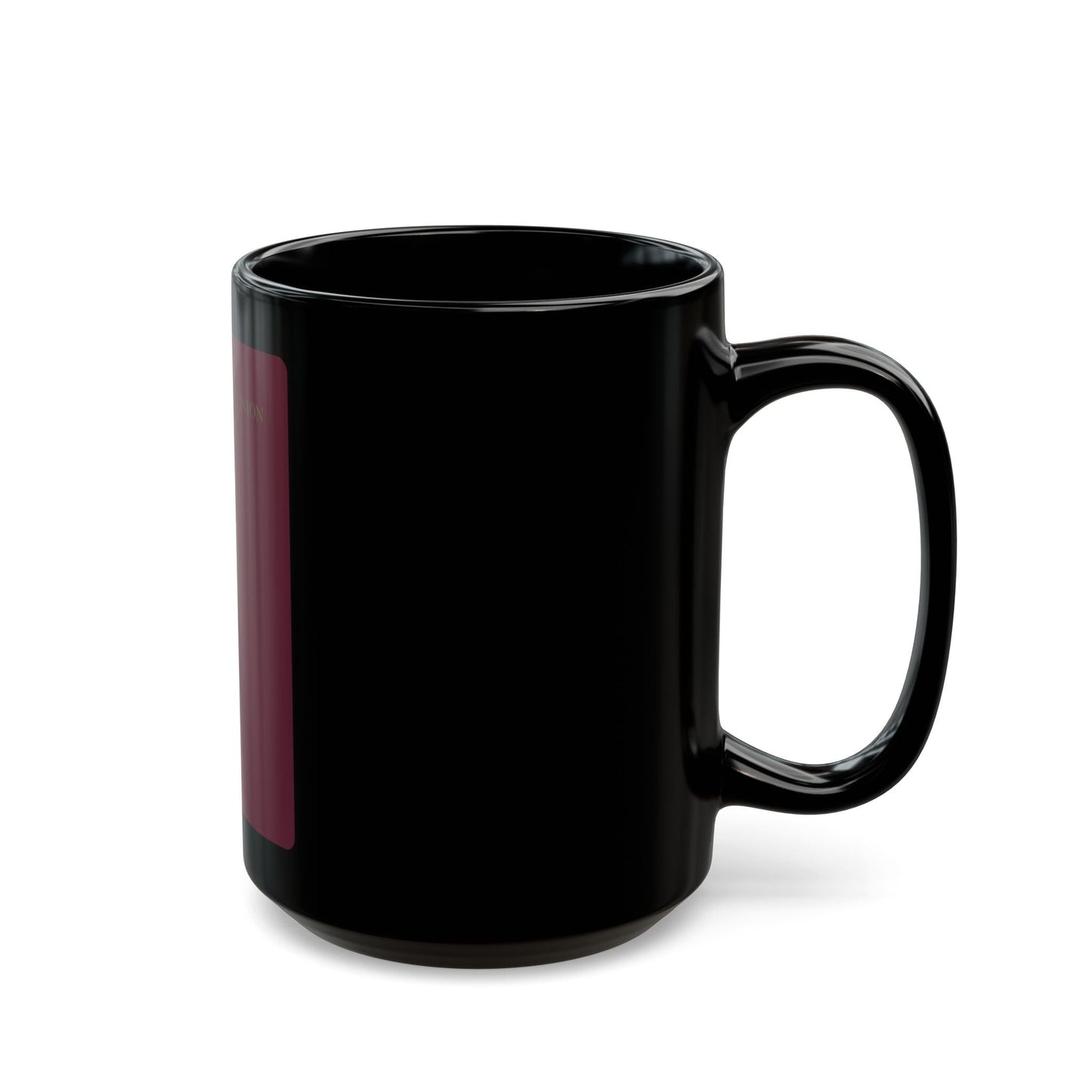 Danish Passport - Black Coffee Mug