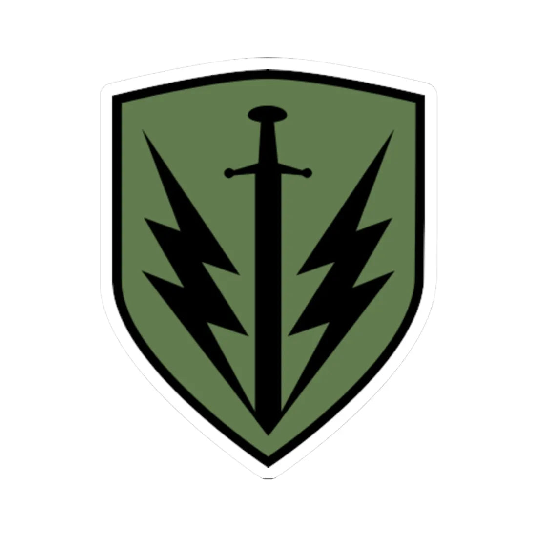 Danish SSR Logo (Denmark) (Coat of Arms) STICKER Vinyl Kiss-Cut Decal 3 Inch White - The Sticker Space