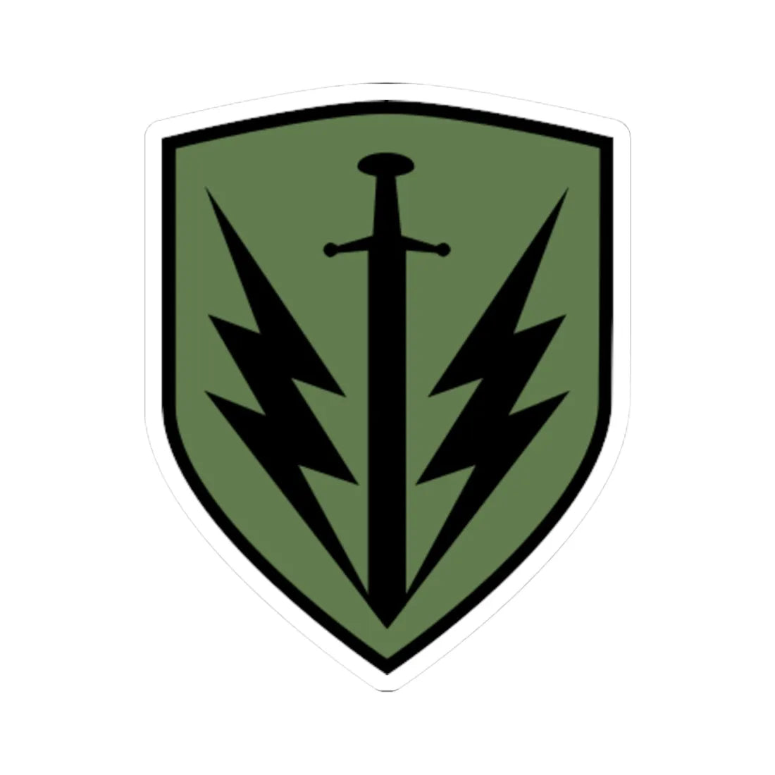 Danish SSR Logo (Denmark) (Coat of Arms) STICKER Vinyl Kiss-Cut Decal 4 Inch White - The Sticker Space