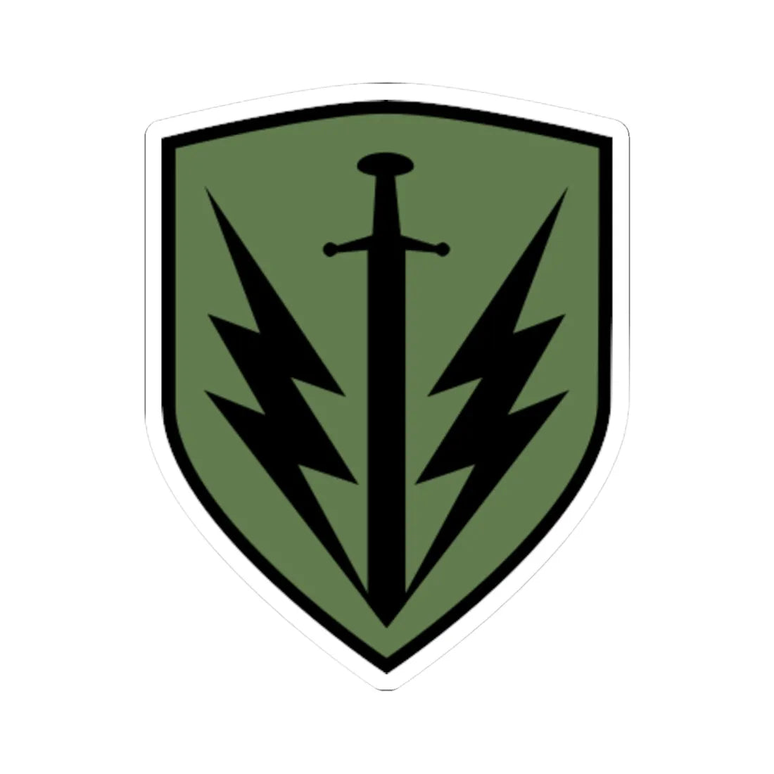 Danish SSR Logo (Denmark) (Coat of Arms) STICKER Vinyl Kiss-Cut Decal 6 Inch White - The Sticker Space