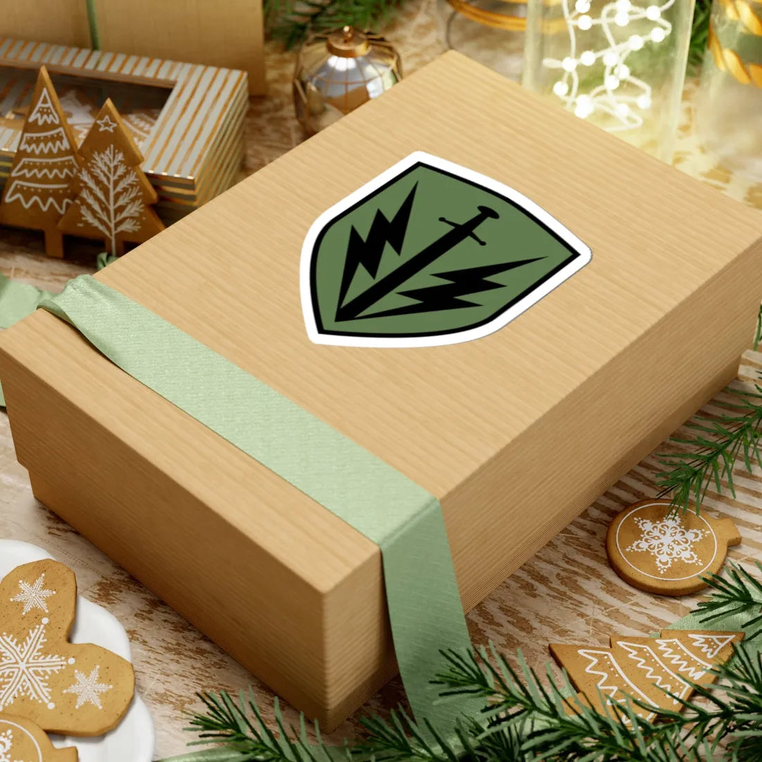 Danish SSR Logo (Denmark) (Coat of Arms) STICKER Vinyl Kiss-Cut Decal - The Sticker Space