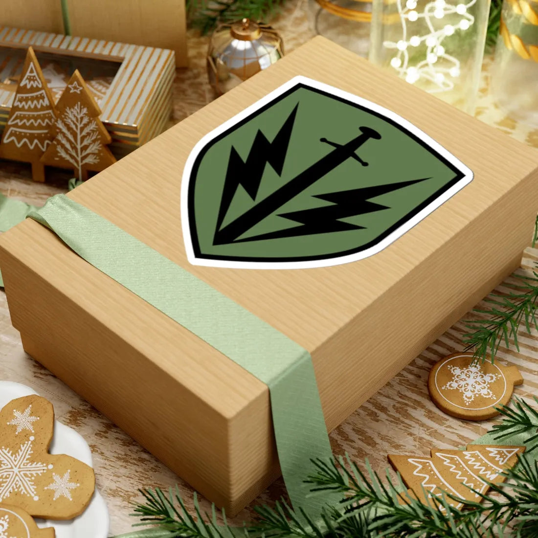 Danish SSR Logo (Denmark) (Coat of Arms) STICKER Vinyl Kiss-Cut Decal - The Sticker Space