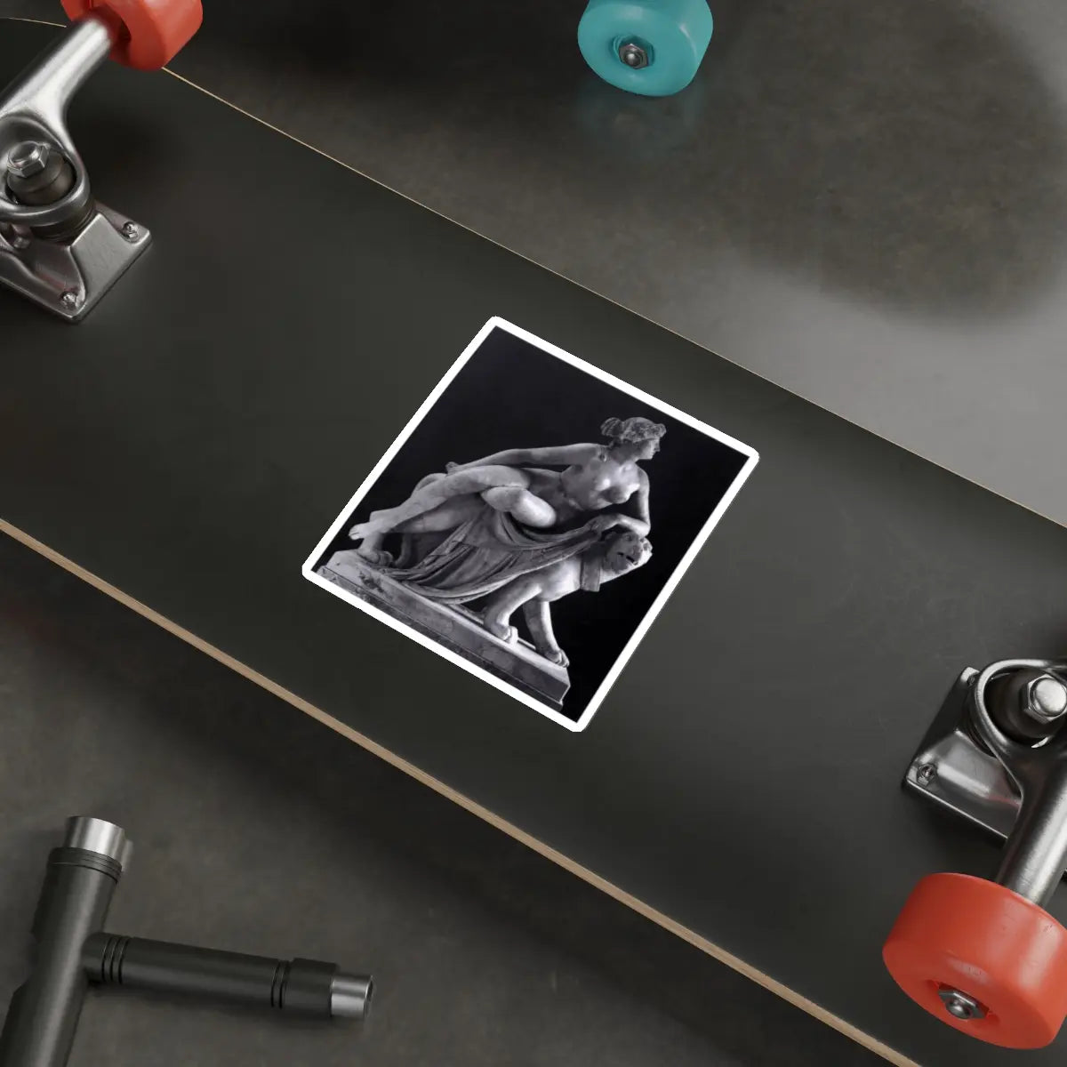 SKU:14972388204538311980 Sticker types:White Shape:Die-Cut Sizes:5" × 5"