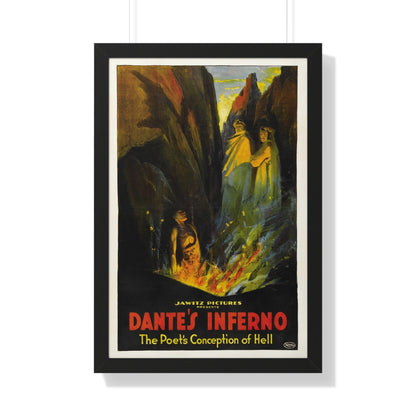 DANTE'S INFERNO (2) 1921 - Framed Movie Poster-20" x 30"-The Sticker Space