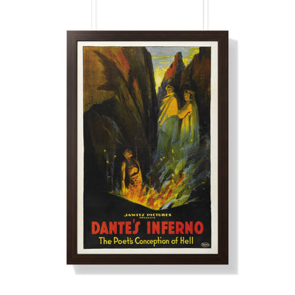 DANTE'S INFERNO (2) 1921 - Framed Movie Poster-20" x 30"-The Sticker Space