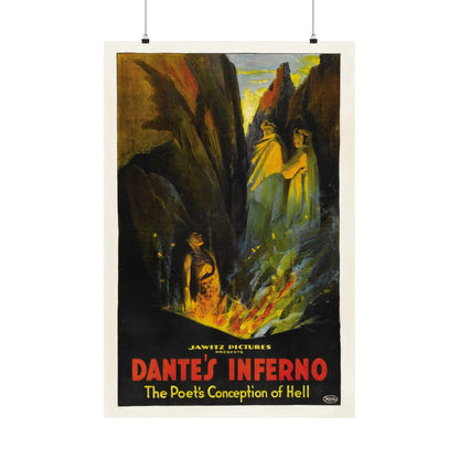 DANTE'S INFERNO (2) 1921 - Paper Movie Poster-24″ x 36″-The Sticker Space