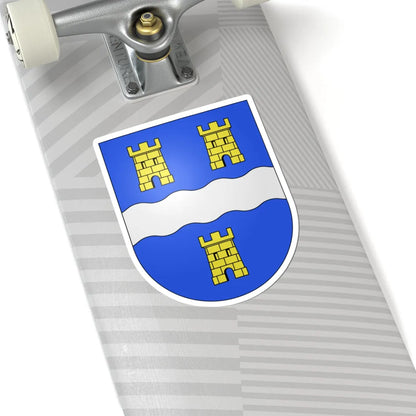 Dardagny-coat of arms (Switzerland) (Coat of Arms) STICKER Vinyl Kiss-Cut Decal - The Sticker Space